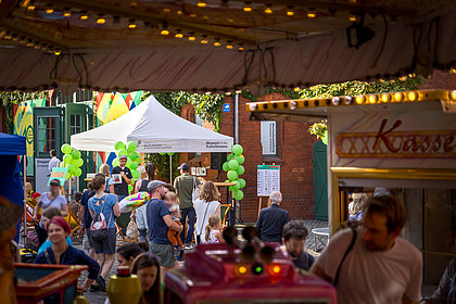 Kinderfest im Innenhof der Kulturbrauerei